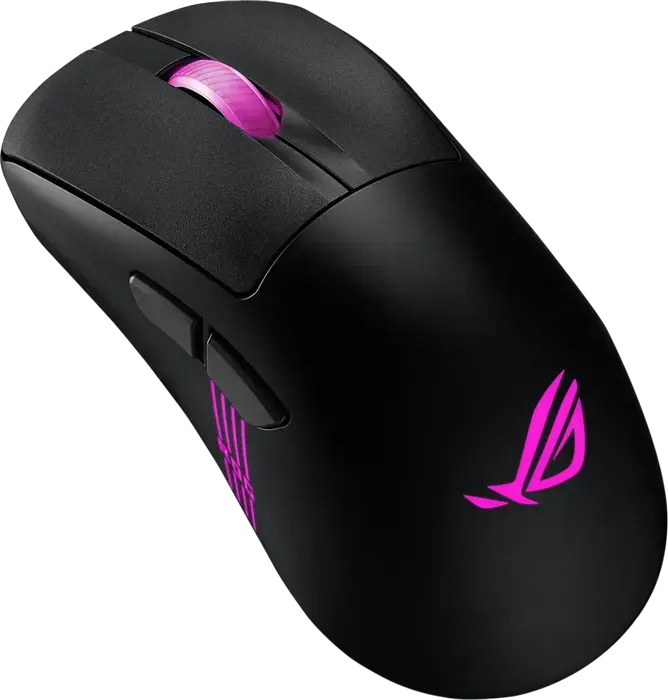 ASUS ROG Keris II Origin P722 Wireless Gaming Mouse, 42000 DPI AimPoint Pro Sensor, Hot-swappable Micro Switches II, Tri-mode Connectivity, Black