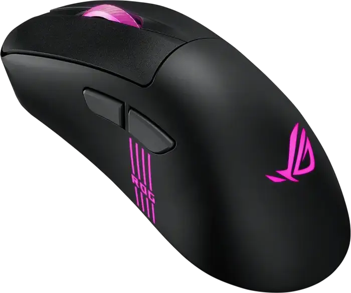 ASUS ROG Keris II Origin P722 Wireless Gaming Mouse, 42000 DPI AimPoint Pro Sensor, Hot-swappable Micro Switches II, Tri-mode Connectivity, Black