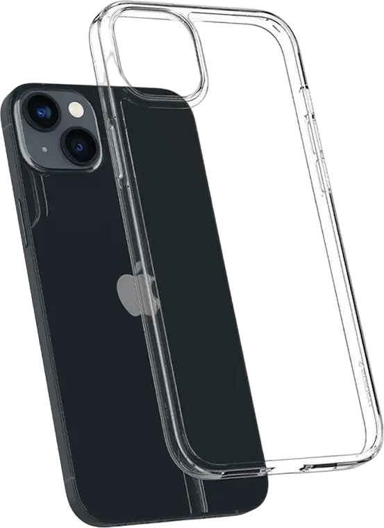 Husă Spigen iPhone 14, Airskin Hybrid, Transparent