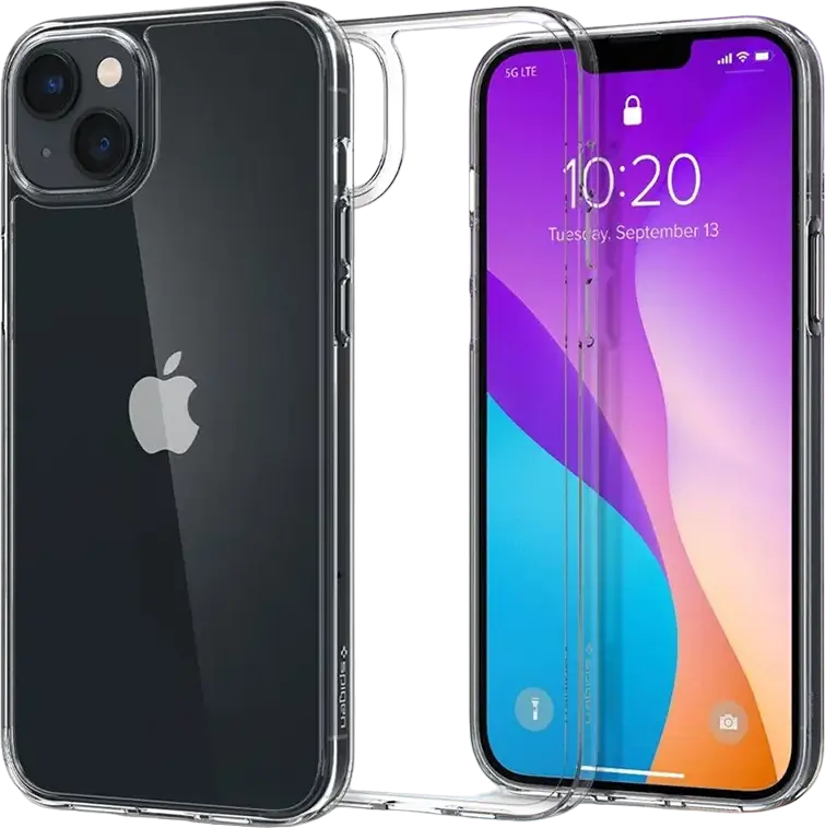 Чехол Spigen Airskin Hybrid для iPhone 14, ультратонкий прозрачный кейс из TPU и поликарбоната, ударопрочный, с защитой от отпечатков пальцев и царапин
