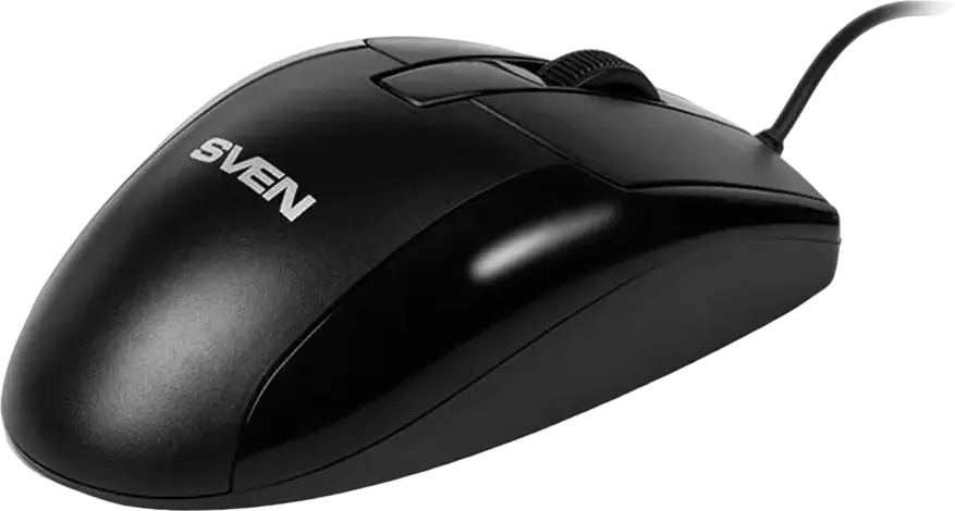 Set Tastatură și Mouse cu Fir SVEN KB-S330C, USB Membrană Dimensiune Completă 104 Taste cu 12 Funcții Multimedia, Rezistent la Umiditate, Mouse Optic 1000 dpi, Negru