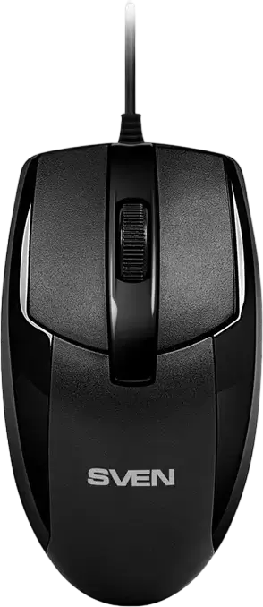 Set Tastatură și Mouse cu Fir SVEN KB-S330C, USB Membrană Dimensiune Completă 104 Taste cu 12 Funcții Multimedia, Rezistent la Umiditate, Mouse Optic 1000 dpi, Negru