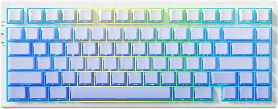 Tastatură MCHOSE G75 Pro, Cu fir / Fără fir, Glacier Gradient