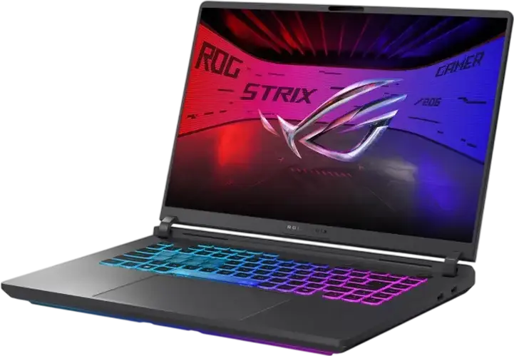 Laptop Gaming 16" ASUS ROG Strix G16 G615LR, Eclipse Gray, Intel Core Ultra 9 275HX, 32GB/1024GB, Fără SO