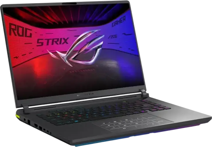 ASUS ROG Strix G16 G615LR Gaming Laptop 16" WQXGA 240Hz Nebula Display, Intel Core Ultra 9 275HX, NVIDIA GeForce RTX 5070 Ti 12GB GDDR7, 32GB DDR5, 1TB SSD, Wi-Fi 7, Eclipse Gray