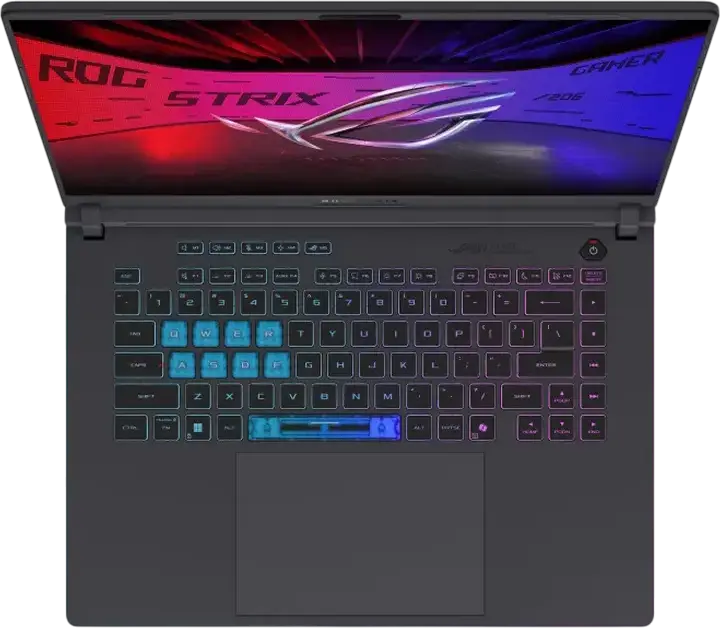 ASUS ROG Strix G16 G615LR Gaming Laptop 16" WQXGA 240Hz Nebula Display, Intel Core Ultra 9 275HX, NVIDIA GeForce RTX 5070 Ti 12GB GDDR7, 32GB DDR5, 1TB SSD, Wi-Fi 7, Eclipse Gray