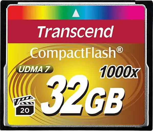 Card de Memorie Transcend CompactFlash 1000, 32GB (TS32GCF1000)