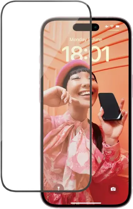 Sticlă de protecție PanzerGlass iPhone 15 UWF wA, Transparent