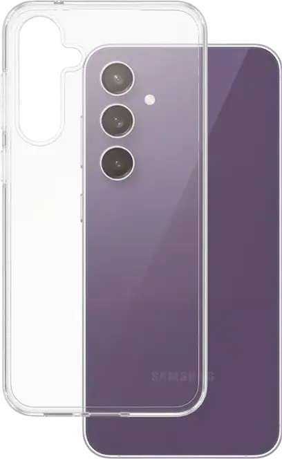Чехол PanzerGlass SAFE для Samsung Galaxy S23 FE, прозрачный TPU с эффектом самовосстановления, поддержка беспроводной зарядки, тонкий профиль