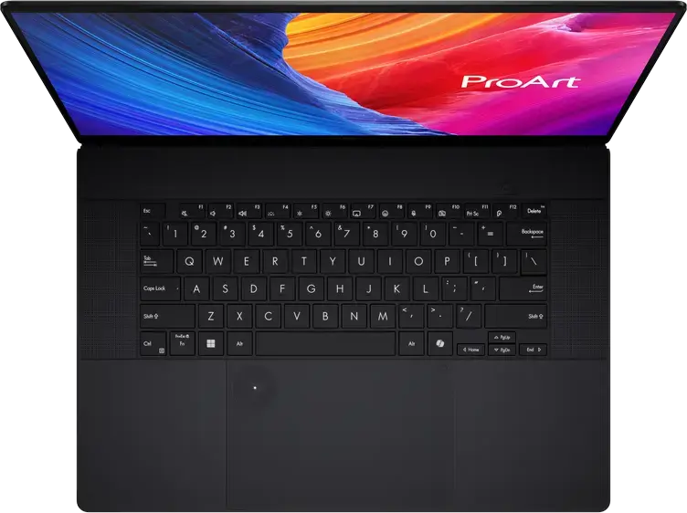 Ноутбук ASUS ProArt P16 H7606, 16" 4K OLED Touch 120Гц, AMD Ryzen AI 9 HX 370, NVIDIA RTX 5070 Ti 12ГБ, 32ГБ LPDDR5X, 2ТБ SSD, Windows 11 Pro, Nano Black