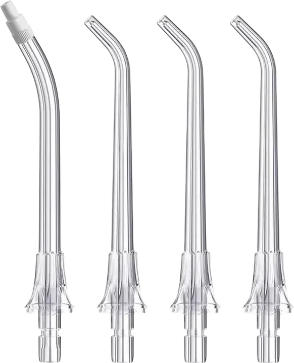 Xiaomi BHR9938GL Replacement Nozzles for Oral Irrigator, Transparent Water Flosser Tips for Adults, Compatible with Xiaomi Oral Irrigators