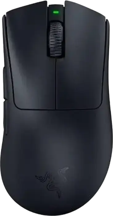 Razer DeathAdder V3 Pro Wireless Gaming Mouse, Black, Focus Pro 30K Optical Sensor, 30,000 DPI, Gen-3 Optical Switches, 63g Lightweight, RZ01-04630100-R3G1