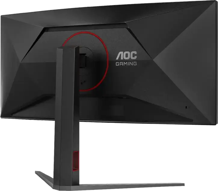 Monitor Gaming Curbat AOC CU34G4 34", WQHD 3440x1440, Fast VA, 180Hz, 0.5ms MPRT, 1500R, HDR10, AMD FreeSync Premium, Reglabil pe Inaltime, Negru