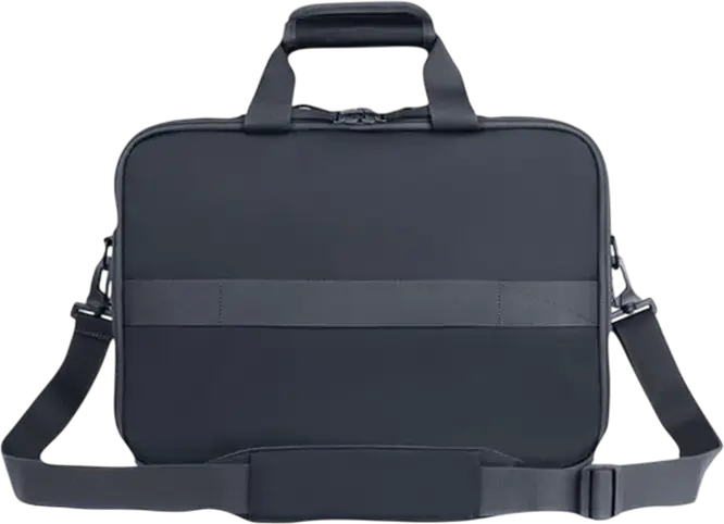 HP Travel Plus 15L Laptop Bag A2CE2AA for 14-inch Laptops, 15L-20L Expandable, Water-Resistant 750D Recycled Polyester, RFID-Blocking, Black