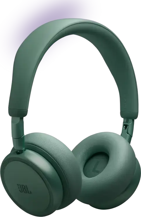 Casca JBL Live 680NC Wireless On-Ear, Verde, Anulare Zgomot Adaptivă 2.0, Hi-Res Audio, Sunet Spatial, Baterie 80h, Bluetooth 6.0, Conectare Multi-point