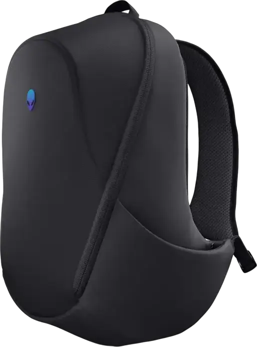 Rucsac Laptop Dell Alienware AW5625P, pana la 16 inch, 21L, Material Reciclat 600D Rezistent la Intemperii, Protectie XPE 360°, Negru, Unisex
