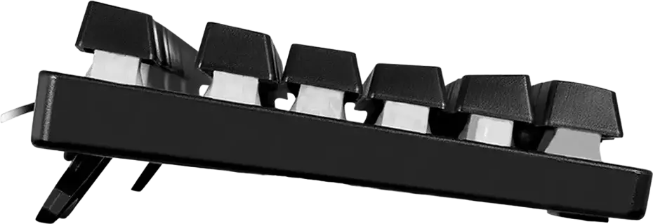 SVEN KB-G7400 Gaming Keyboard, TKL Tenkeyless 87 Keys, RGB Backlight, Membrane Tactile Switches, Wired USB Braided Cable, Win Lock, Black