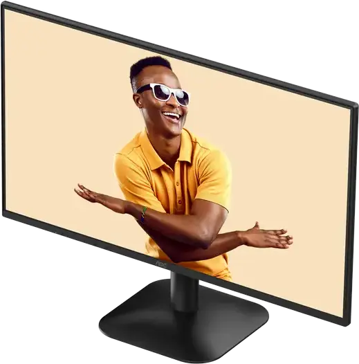 AOC 24B31H 23.8 inch FHD Monitor, IPS Panel, 120Hz Refresh Rate, 1ms MPRT, 3-Side Frameless, Adaptive Sync, HDMI, VGA, VESA Mount, Black