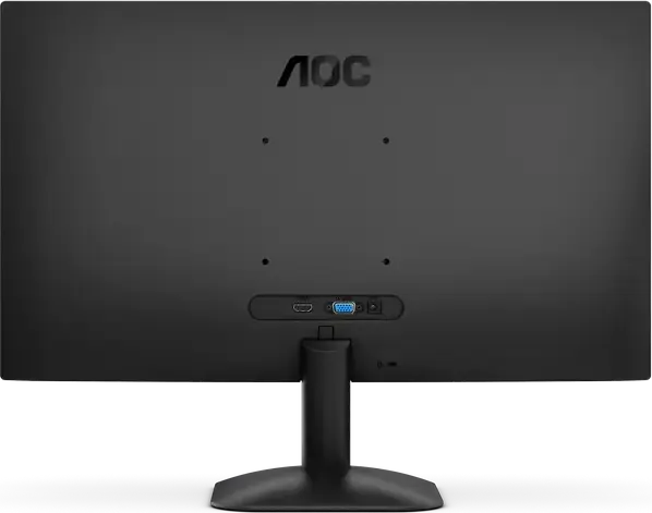 AOC 24B31H 23.8 inch FHD Monitor, IPS Panel, 120Hz Refresh Rate, 1ms MPRT, 3-Side Frameless, Adaptive Sync, HDMI, VGA, VESA Mount, Black