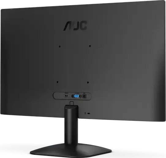 AOC 24B31H 23.8 inch FHD Monitor, IPS Panel, 120Hz Refresh Rate, 1ms MPRT, 3-Side Frameless, Adaptive Sync, HDMI, VGA, VESA Mount, Black