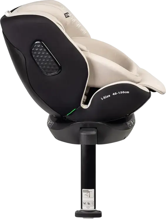 Scaun Auto Caretero Lumi i-Size 360 Rotativ, ISOFIX cu Picior de Sprijin, ECE R129/03, 0-36 kg, 40-150 cm, Centură 5 Puncte, Memory Foam, 0-12 ani