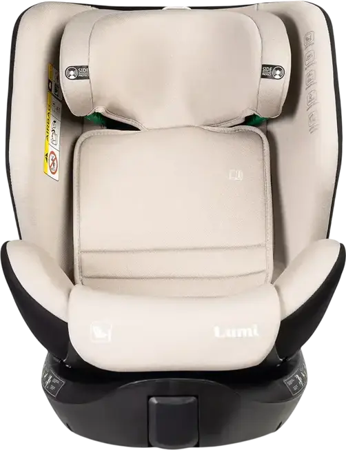 Scaun Auto Caretero Lumi i-Size 360 Rotativ, ISOFIX cu Picior de Sprijin, ECE R129/03, 0-36 kg, 40-150 cm, Centură 5 Puncte, Memory Foam, 0-12 ani