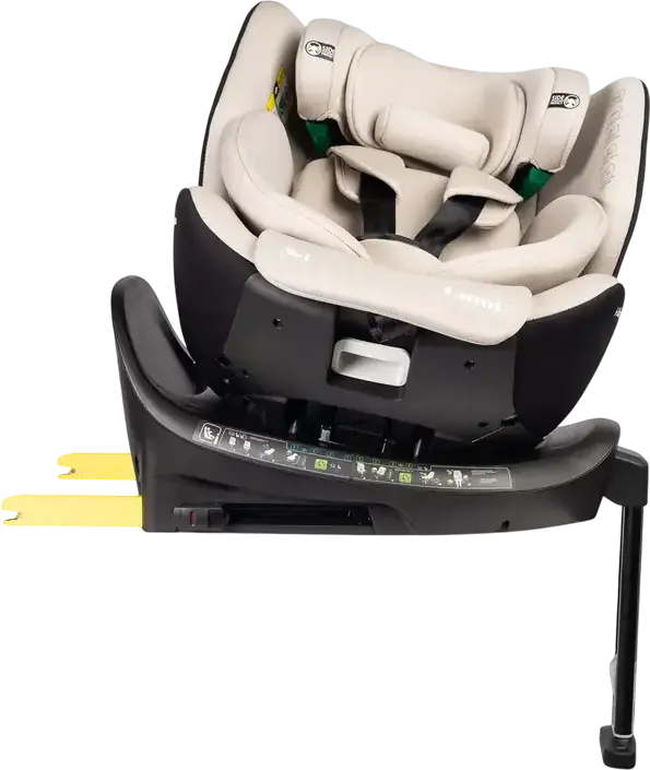 Scaun Auto Caretero Lumi i-Size 360 Rotativ, ISOFIX cu Picior de Sprijin, ECE R129/03, 0-36 kg, 40-150 cm, Centură 5 Puncte, Memory Foam, 0-12 ani