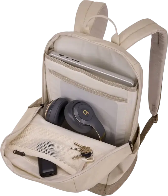 Thule Lithos Laptop Backpack 20L 3205096 TLBP216, Padded Compartment for 15.6" Laptop or 16" MacBook, 10.5" Tablet Pocket, Water Resistant Polyester