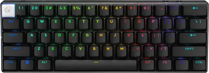 Tastatură Logitech PRO X 60, Cu fir / Fără fir, Negru