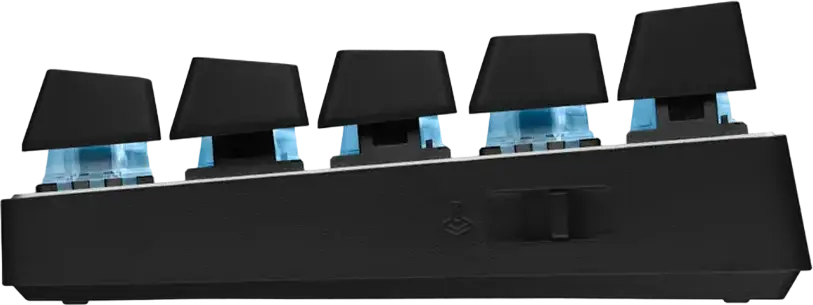 Tastatura Gaming Mecanica Logitech PRO X 60 LIGHTSPEED, Layout 60% Mini, Switch-uri Tactile, Keycaps PBT Dual-shot, LIGHTSYNC RGB, Conectivitate Tri-mod, 920-011911