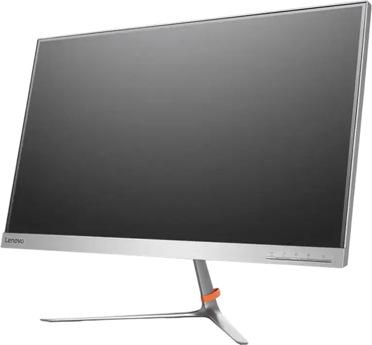 Lenovo L27q-10 27-inch WQHD Monitor, 2560x1440 IPS Panel, 75Hz Refresh Rate, 4ms Response Time, 99% sRGB, HDMI, DisplayPort, Anti-glare, Silver