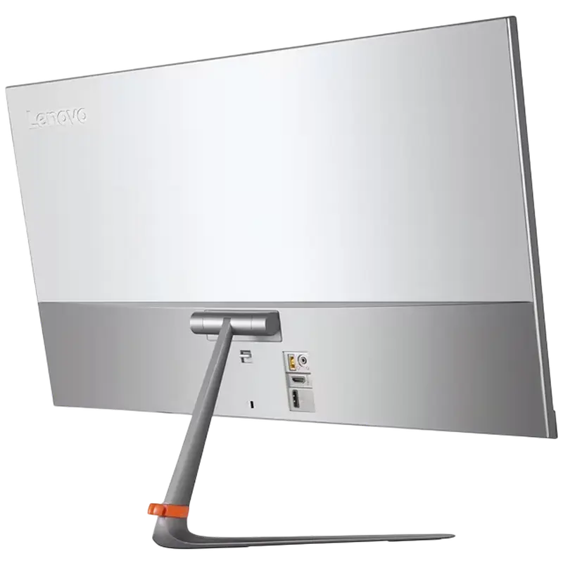Lenovo L27q-10 27-inch WQHD Monitor, 2560x1440 IPS Panel, 75Hz Refresh Rate, 4ms Response Time, 99% sRGB, HDMI, DisplayPort, Anti-glare, Silver