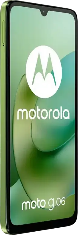 Motorola Moto G06 Smartphone, Tendril, 6.88" HD+ 120Hz Display, MediaTek Helio G81 Extreme, 4GB RAM, 128GB Storage, 50MP Camera, 5200mAh Battery, Android 15, IP64