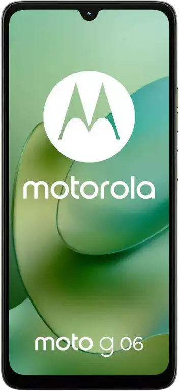Motorola Moto G06 Smartphone, Tendril, 6.88" HD+ 120Hz Display, MediaTek Helio G81 Extreme, 4GB RAM, 128GB Storage, 50MP Camera, 5200mAh Battery, Android 15, IP64