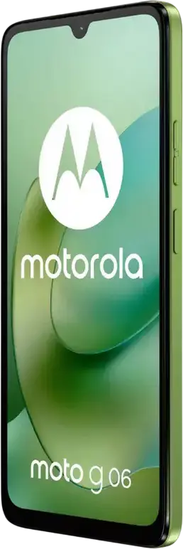 Motorola Moto G06 Smartphone, Tendril, 6.88" HD+ 120Hz Display, MediaTek Helio G81 Extreme, 4GB RAM, 128GB Storage, 50MP Camera, 5200mAh Battery, Android 15, IP64