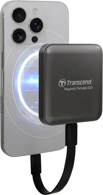 SSD Portabil Transcend ESD420 1TB USB 3.2 Gen 2x2 20Gbps Type-C Disk Extern 2000MB/s Citire/Scriere Compatibil MagSafe MIL-STD-810G Aur Roz
