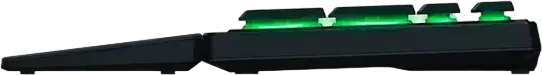 Razer Ornata V3 X Low-Profile Gaming Keyboard, Silent Membrane Switches, Razer Chroma RGB, Ergonomic Wrist Rest, Snap Tap Support, Wired USB, Black