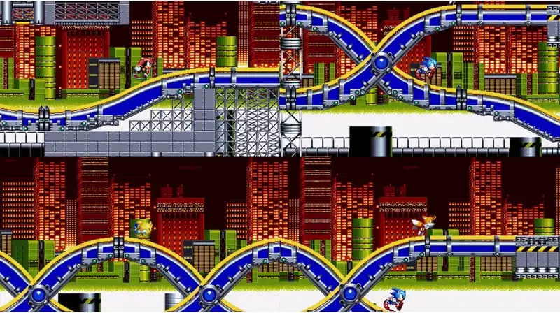 Sonic Mania Plus pentru Nintendo Switch, Joc Sega 2D Platformer Cartus Fizic Editie Plus cu DLC, Mod Co-op si Competitie, Include Artbook