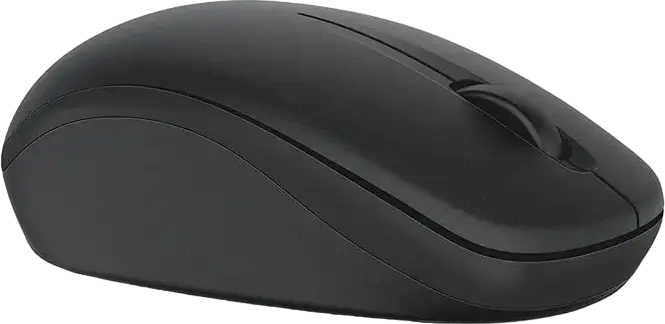 Беспроводная оптическая мышь Dell WM126, USB-наноприемник 2.4 ГГц, 1000 dpi, амбидекстер, Dell Universal Pairing, совместима с Windows, Linux, Chrome OS, черная