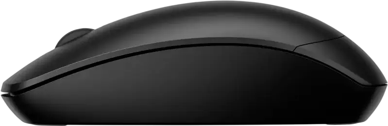 HP 230 Slim Wireless Mouse AJ7C2AA, 1600 dpi Optical Sensor, 2.4 GHz USB Receiver & Bluetooth, Ambidextrous, 3 Buttons, Black, ABS Plastic