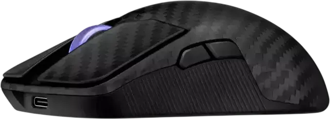 ASUS ROG Harpe Ace Extreme Wireless Gaming Mouse, Carbon Fiber Shell, ROG AimPoint Pro 42,000 DPI Sensor, 8,000 Hz Polling Rate, 100M Optical Switches, Black