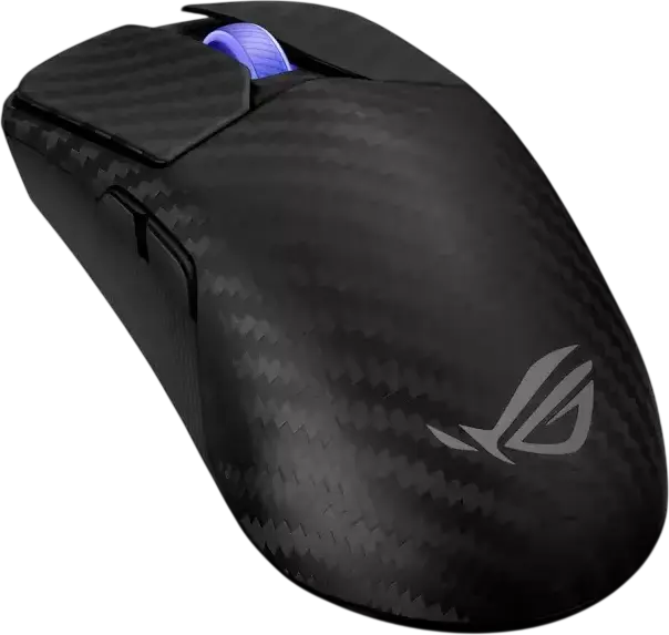 ASUS ROG Harpe Ace Extreme Wireless Gaming Mouse, Carbon Fiber Shell, ROG AimPoint Pro 42,000 DPI Sensor, 8,000 Hz Polling Rate, 100M Optical Switches, Black
