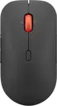 Mouse Wireless Lenovo Pro Plus 6050, Negru, Conectivitate Duală Bluetooth și Wireless RF, Senzor 4000 DPI, Click Silențios, Design Ergonomic cu Suprafață Soft