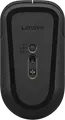 Mouse Wireless Lenovo Pro Plus 6050, Negru, Conectivitate Duală Bluetooth și Wireless RF, Senzor 4000 DPI, Click Silențios, Design Ergonomic cu Suprafață Soft