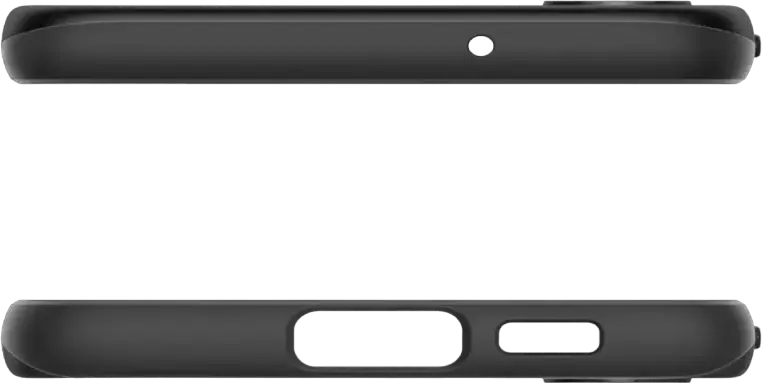 Чехол Spigen Thin Fit для Samsung Galaxy S23+, тонкий противоударный кейс из поликарбоната с технологией Air Cushion, матовое покрытие, Черный