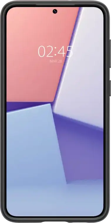 Чехол Spigen Thin Fit для Samsung Galaxy S23+, тонкий противоударный кейс из поликарбоната с технологией Air Cushion, матовое покрытие, Черный