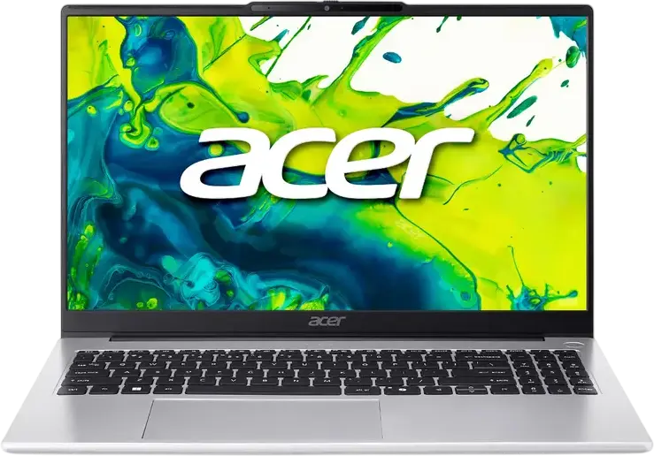 Laptop Acer Aspire Lite 15 AL15-45P, Ecran 15.6" FHD IPS, AMD Ryzen 7 5825U, 16GB DDR4 RAM, 512GB SSD NVMe, Wi-Fi 6E, Linux eShell, Argintiu