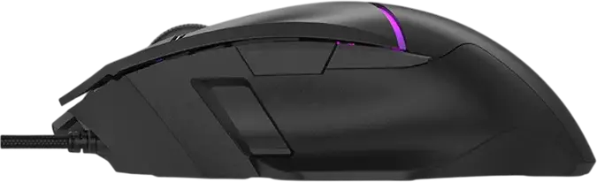 Bloody W95 Ultra Wired Gaming Mouse, Black, Alpha 20K Sensor, 20,000 CPI, 350 IPS, 40G, 2000Hz Polling Rate, RGB Backlit, 512KB Onboard Memory, Fire Wheel, USB