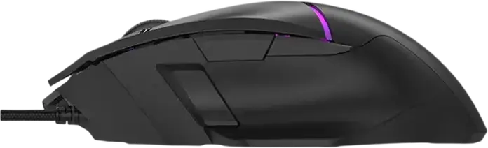 Bloody W95 Ultra Wired Gaming Mouse, Black, Alpha 20K Sensor, 20,000 CPI, 350 IPS, 40G, 2000Hz Polling Rate, RGB Backlit, 512KB Onboard Memory, Fire Wheel, USB