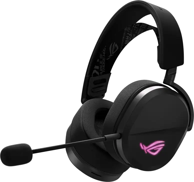 Căști gaming ASUS ROG Pelta, Fără fir, Negru